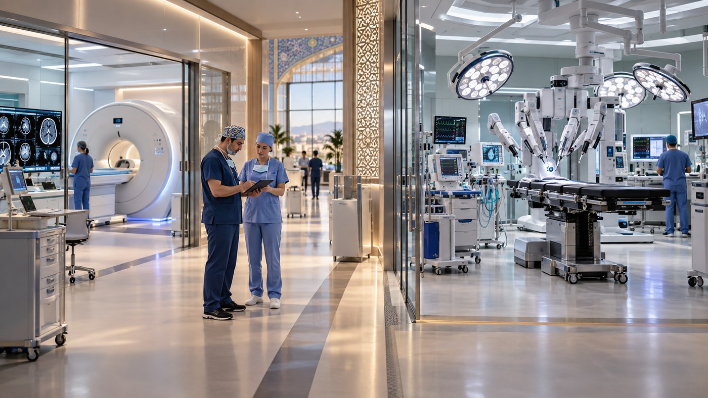 Clinical imaging and operating theatre equipment